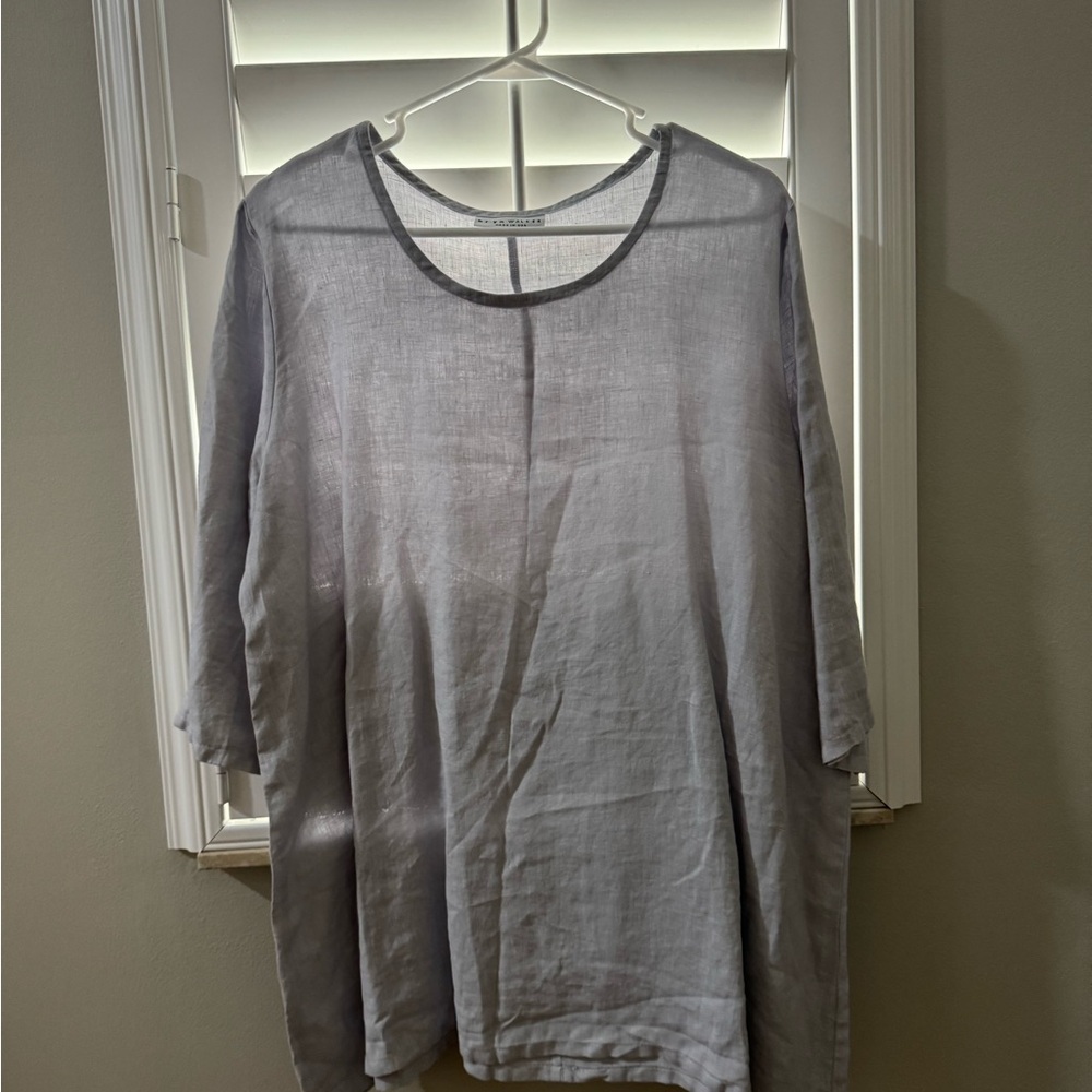 Bryan Walker Linen Tunic Top